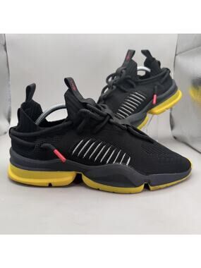 SIA Collective CV 0.02 Do It For Mamba Sneakers Shoes Mens 10 Black Yellow Kobe